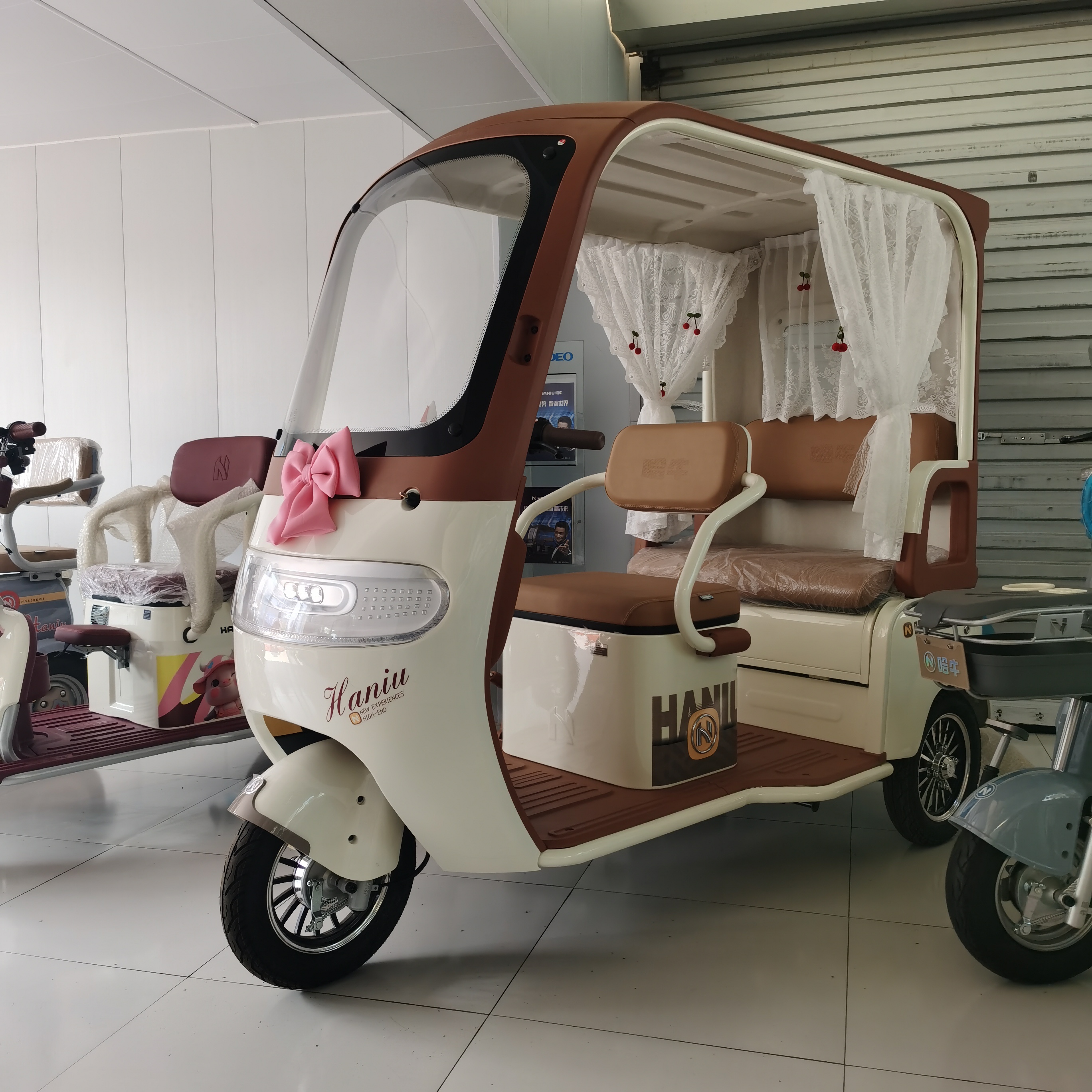 三轮嘟嘟车-QK2 三轮带棚车 电动三轮车 景区观光车