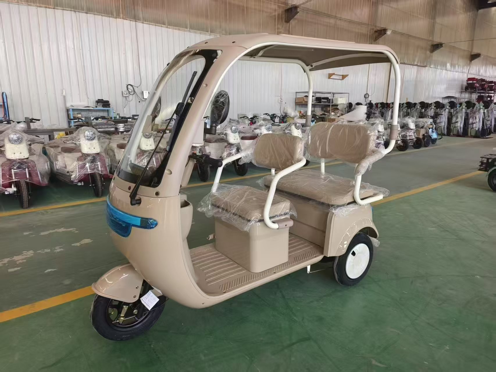 三轮嘟嘟车-QK1 三轮载客带棚车  电动三轮观光车 电动观光车